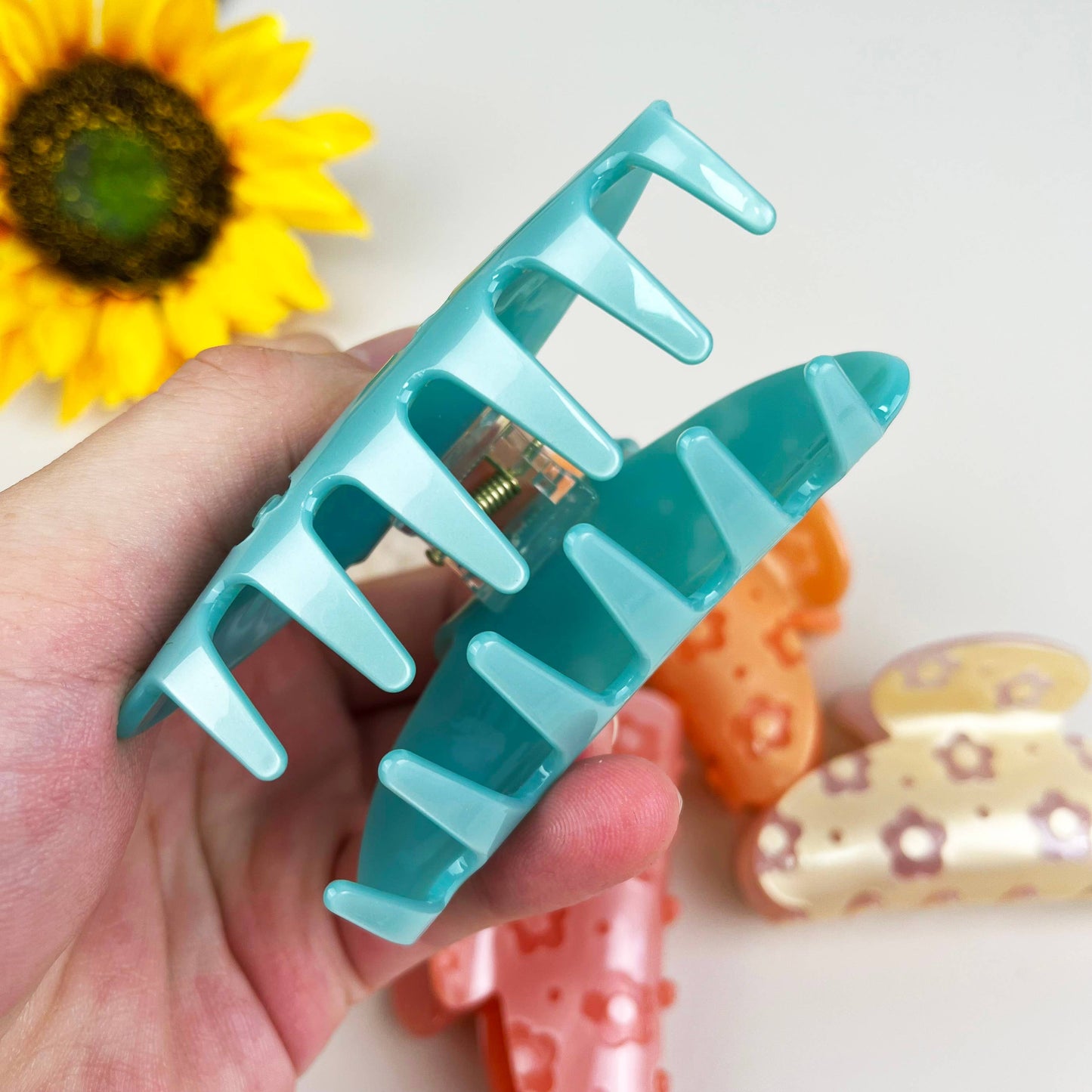 Flower Hair Clip | Pink
