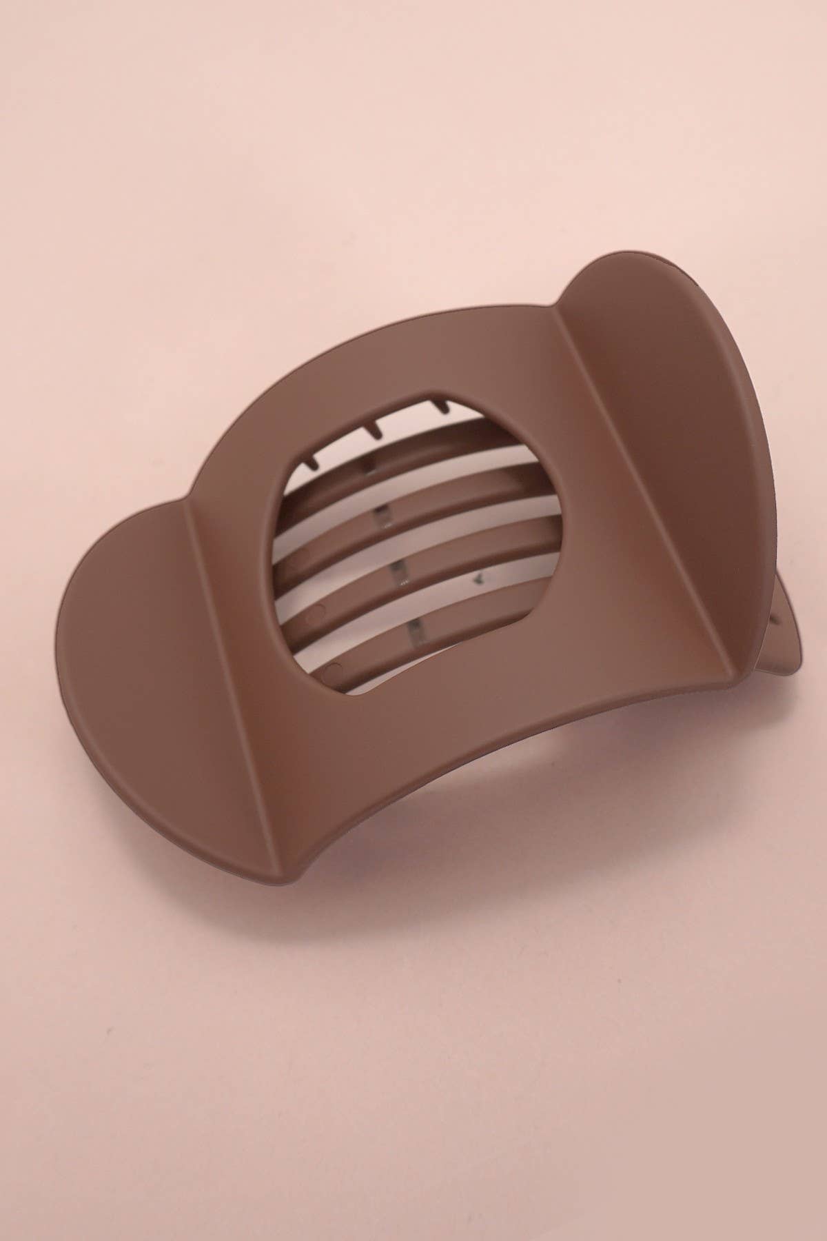 Lay Flat Large Hair Claw Clip | Brown