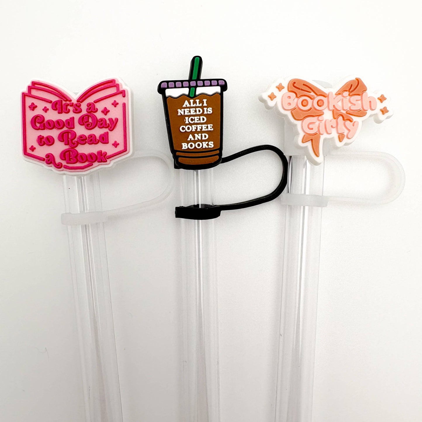 Straw Topper 3 Pack | Bookish