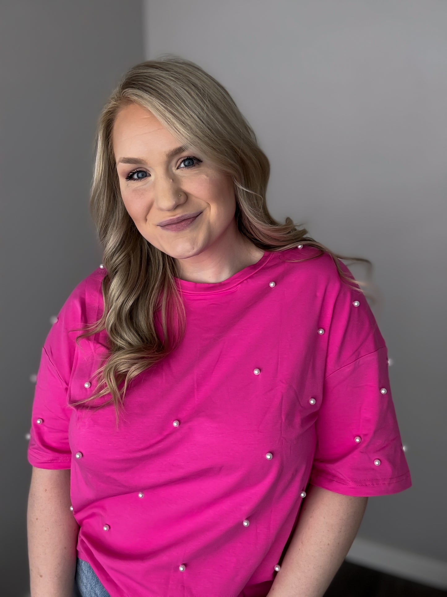 Pink Pearl Top