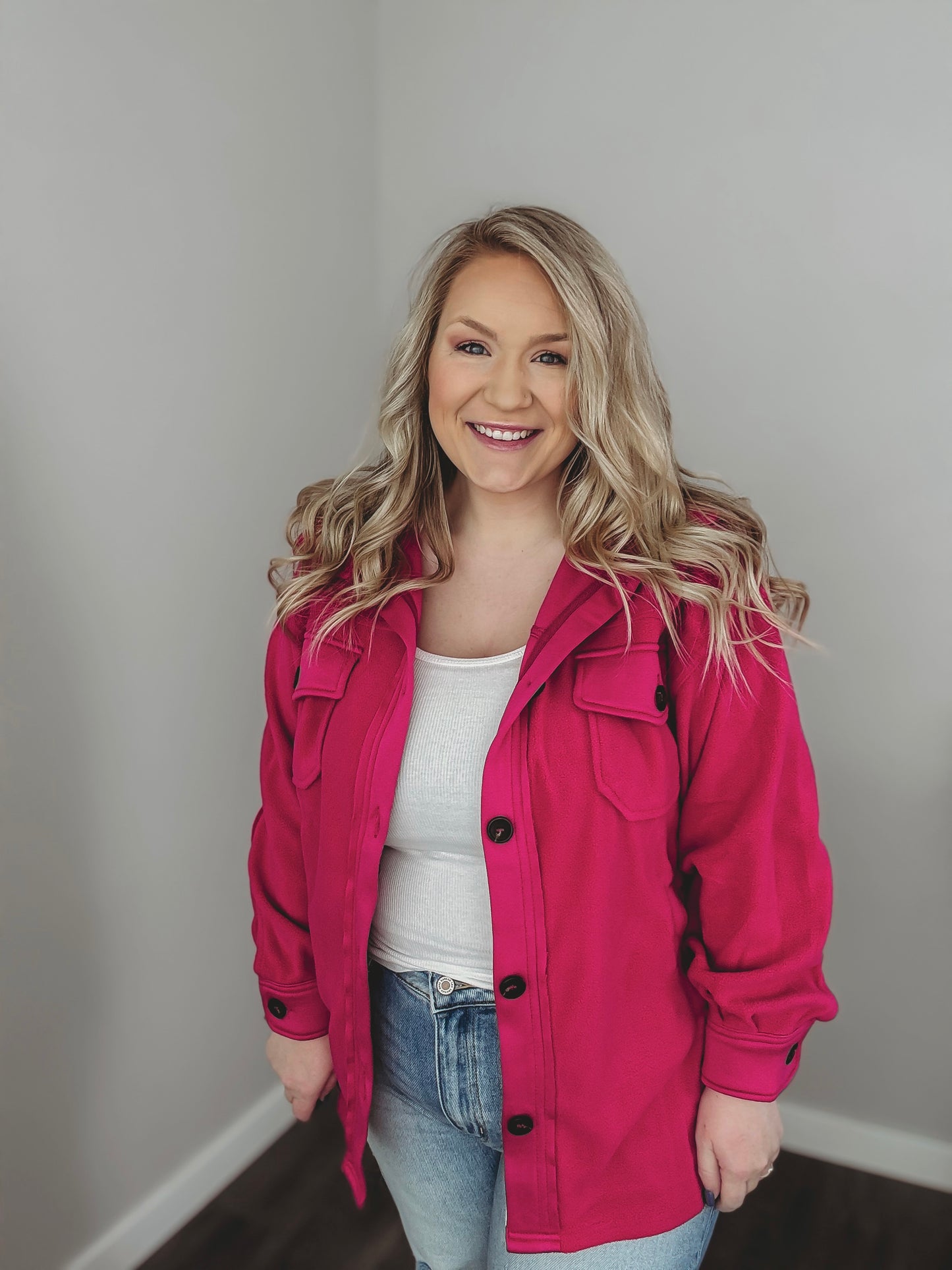 Willow Fleece Shacket (Multiple Colors)