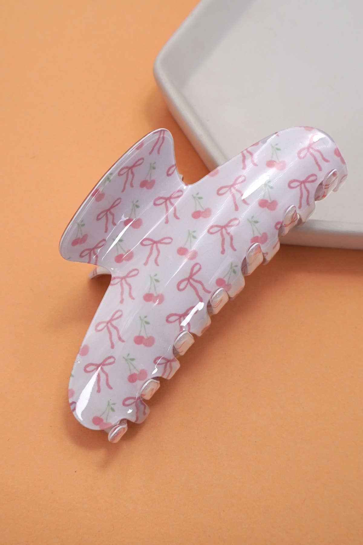 Large Bow Claw Clip | Pink