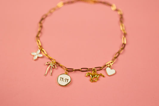 One Lucky Girl | Charm Necklace