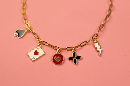 Dealer's Choice | Charm Necklace