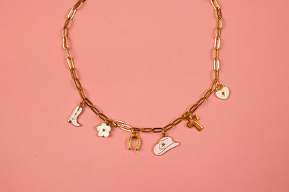 Cowgirl Up | Charm Necklace