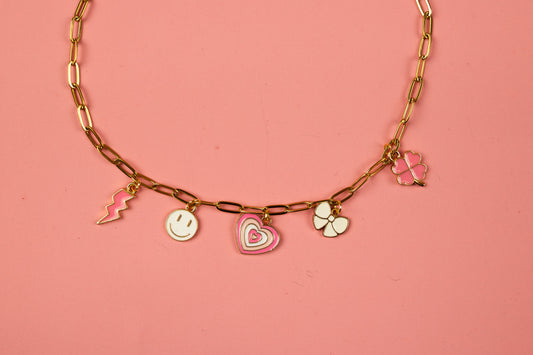 Powerpuff Charm Necklace | Charm Necklace