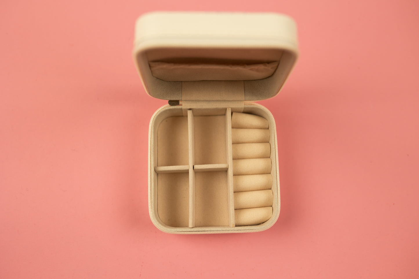 Blue Floral Travel Jewelry Organizer