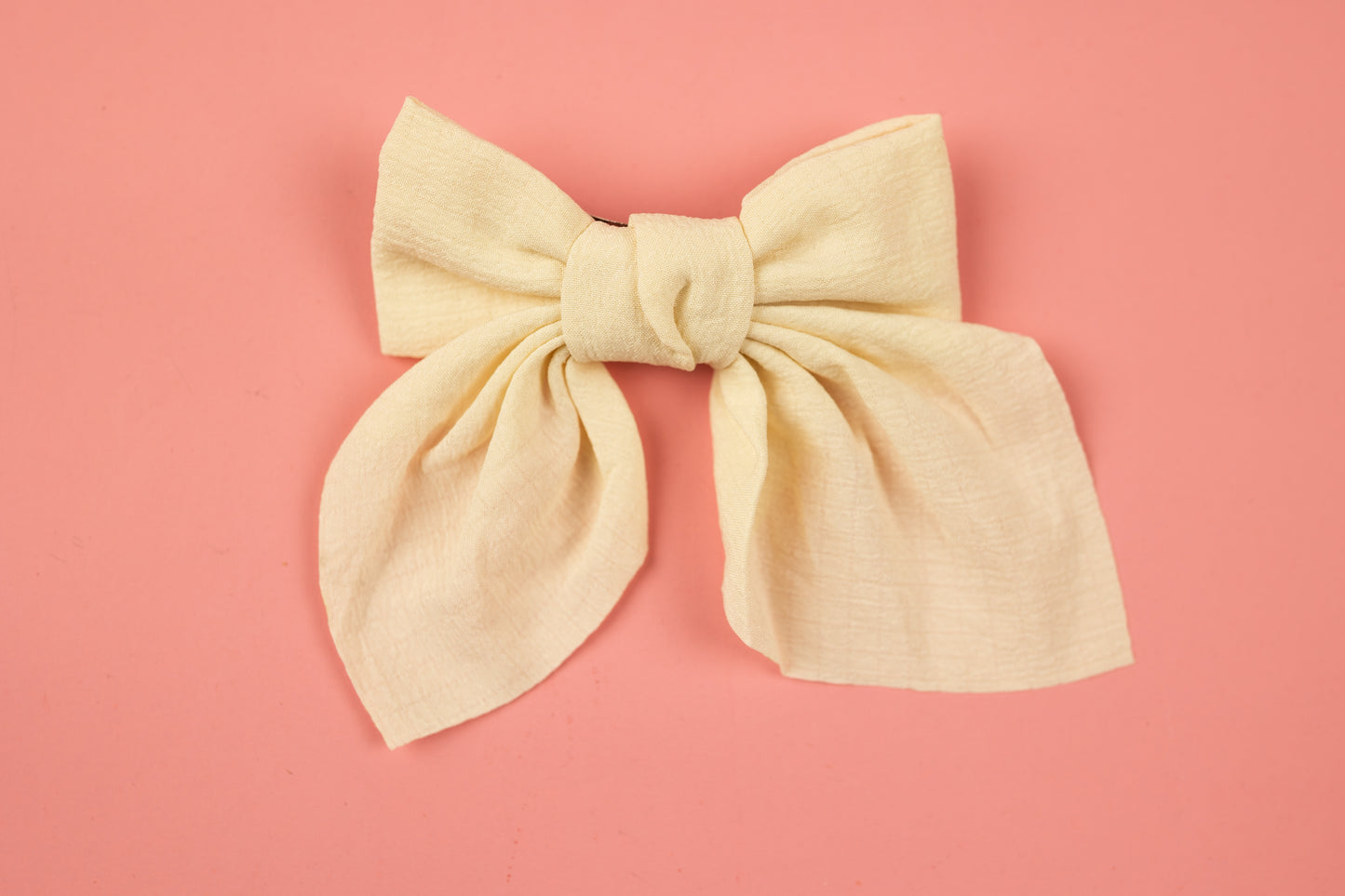 Bow Hair Clips | Off White
