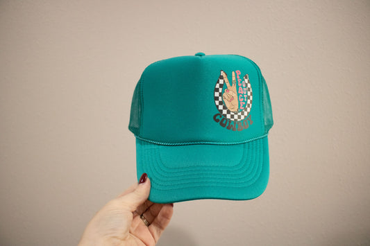Peace Out Cowboy Hat