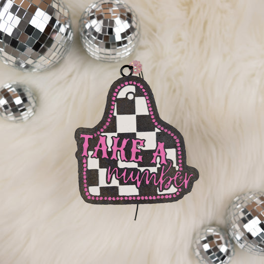 Take A Number | Strawberry Cake