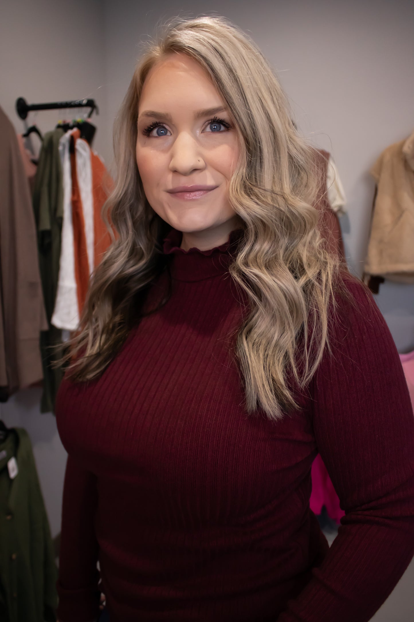 Merrowed Hemned Heavy Ribbed Top