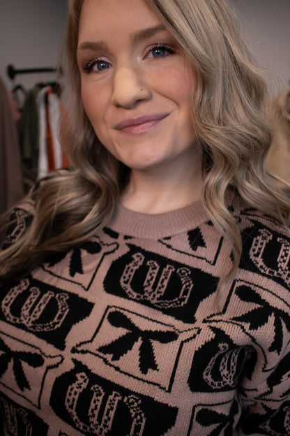 Bows and Horseshoe Sweater