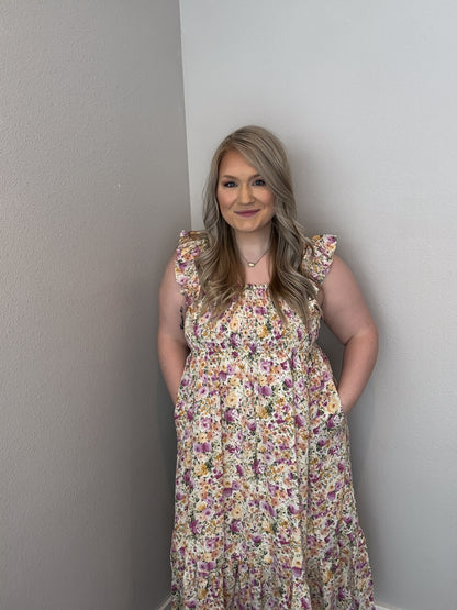 Alayna Smocked Floral Dress