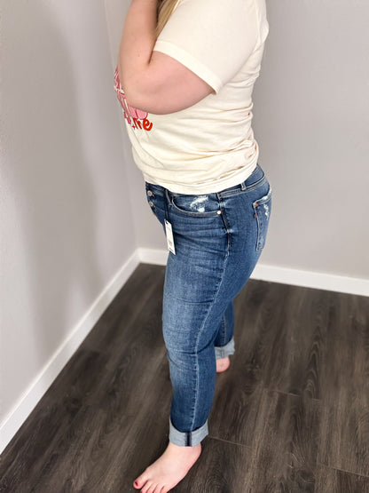 Judy Blue MR Destroy Boyfriend Jean