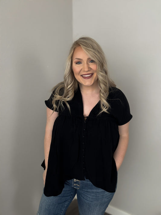 Button Down Blouse