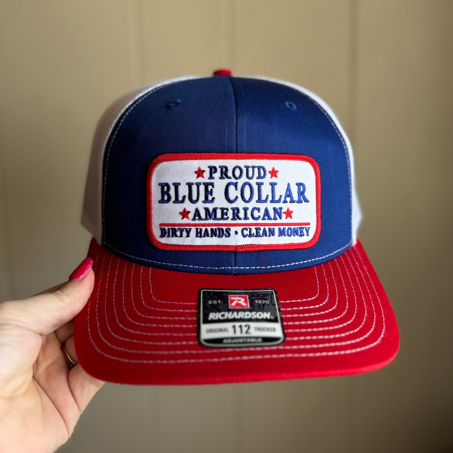 Proud Blue Collar American | Hat