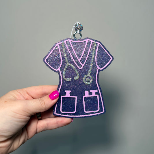 Scrub Top | Scent: Bombshell