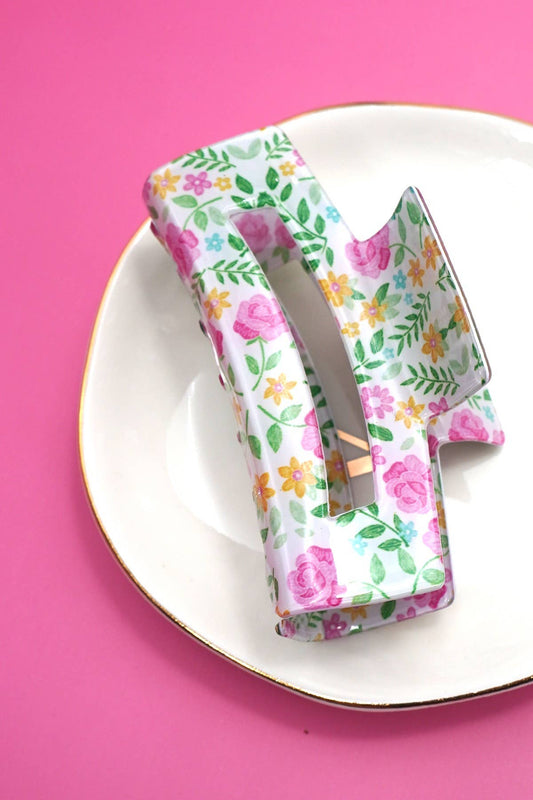 Floral Hair Clip