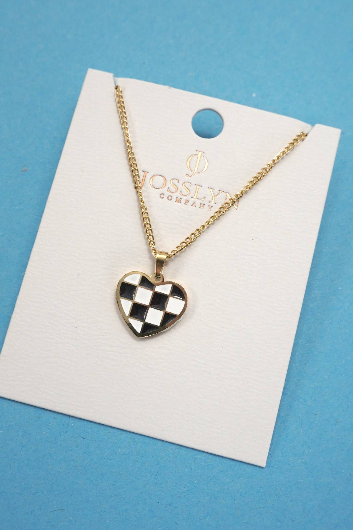 18K Stainless Steel Heart Necklace | Gold